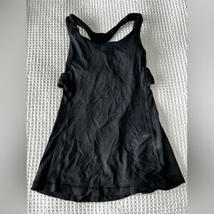 Lululemon Black Tank Top with Built In Sports Bra